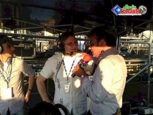 Marcello Cirillo nello Stand della radio